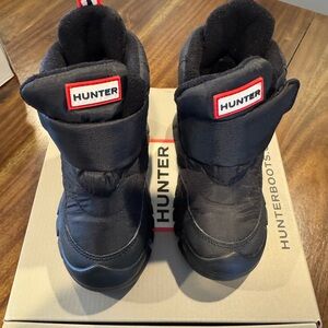 Hunter Black Insulated Boots